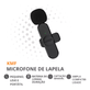 Sistema-Microfone-Duplo-Kaidi-KMF6-C-Wireless-USB-C-para-Smartphones Sistema-Microfone-Duplo-Kaidi-KMF6-C-Wireless-USB-C-para-Smartphones