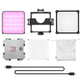 Mini-Iluminador-LED-Zhiyun-FIVERAY-M20C-RGB-Pocket-Video-Light-BiColor-20W-Combo