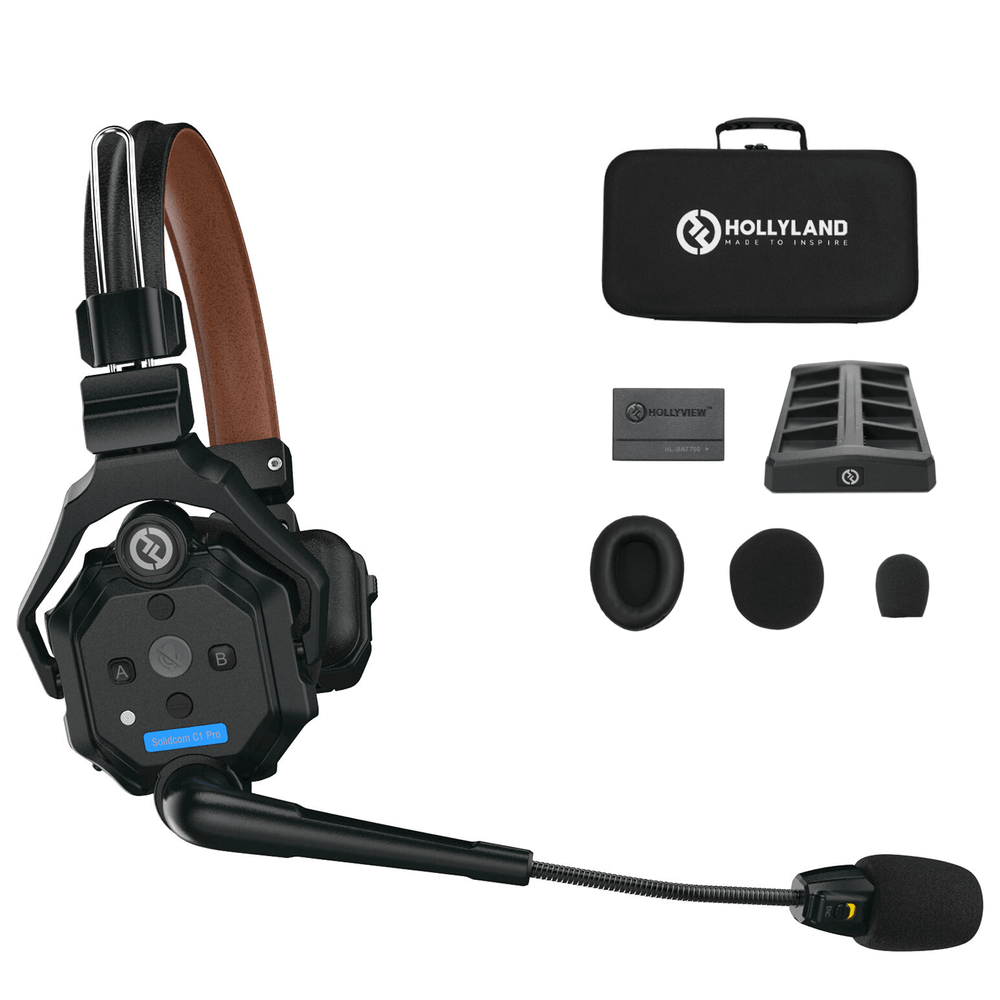 Hollyland Solidcom C1 Pro-8S ENC Wireless Intercom - WorldView