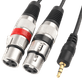Cabo-Difusor-Y-Splitter-P2-3.5mm-TRS-x-Duplo-XLR-3-Pin-Femea--50cm-