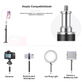 Suporte-de-Mesa-Universal-SR-Z100-com-Bracadeira-para-Cameras-Iluminadores-e-Acessorios-de-Estudio