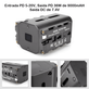 Bateria-Dupla-Face-NP-F990-Dummy-com-entrada-USB-C