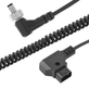 Cabo-Espiral-de-Alimentacao-D-Tap-x-DC-Coaxial-5.5x2.5mm-Macho-com-Trava