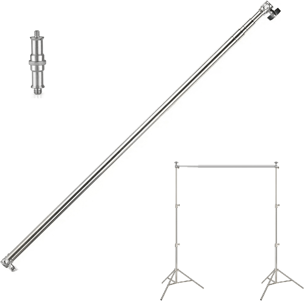 Barra-Retratil-Telescopica-WV-BS-3.3M-Cross-Bar-Transversal-Inox-para-Fundo-Infinito--3.3-Metros- Barra-Retratil-Telescopica-WV-BS-3.3M-Cross-Bar-Transversal-Inox-para-Fundo-Infinito--3.3-Metros-