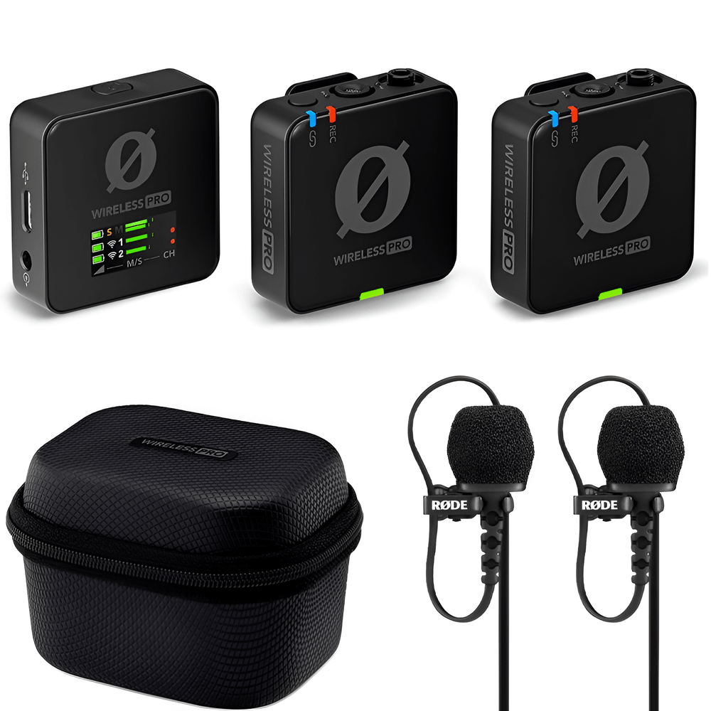 RODE Wireless PRO Microfone/Gravador - eMania Foto e Video