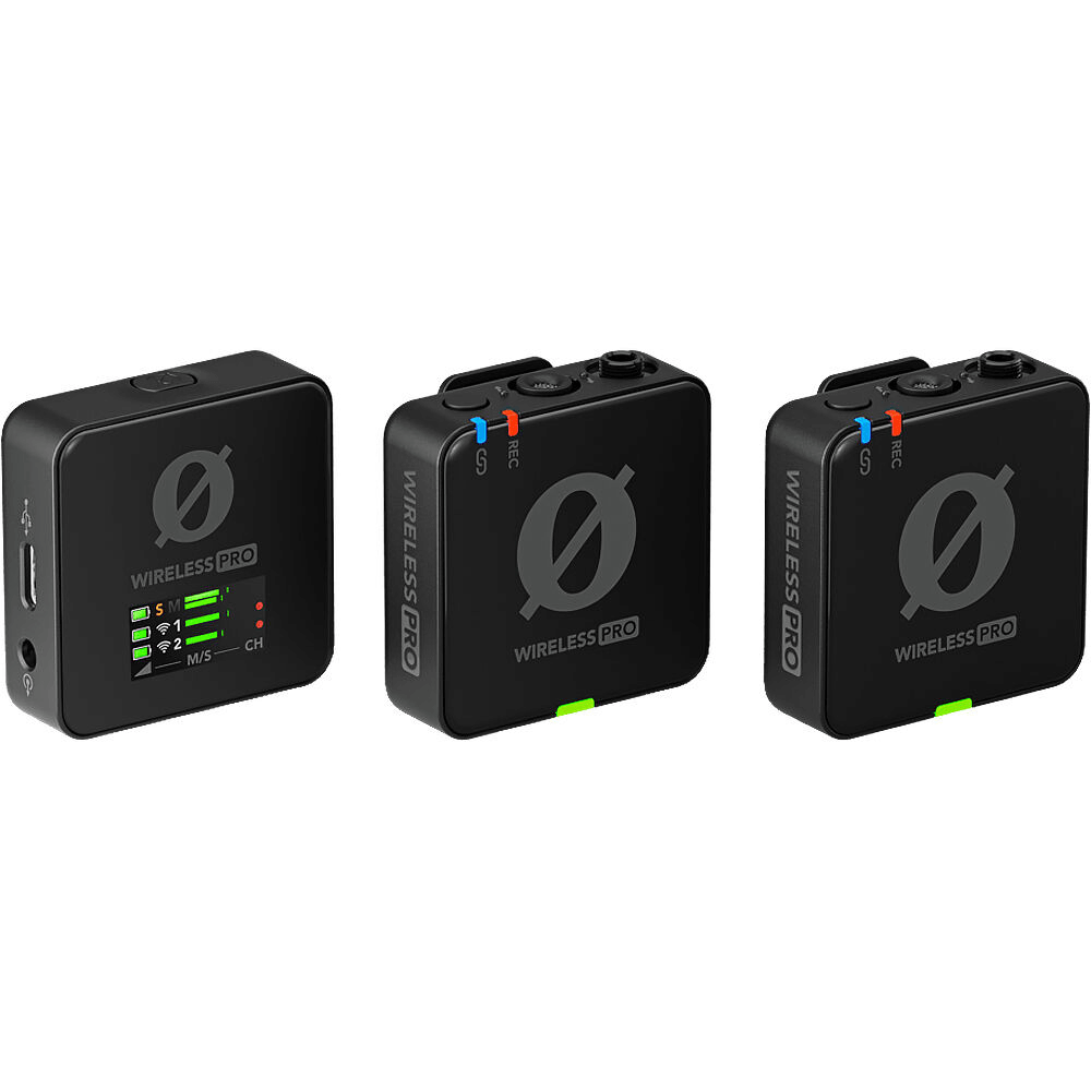 RODE Wireless PRO Microfone/Gravador - eMania Foto e Video