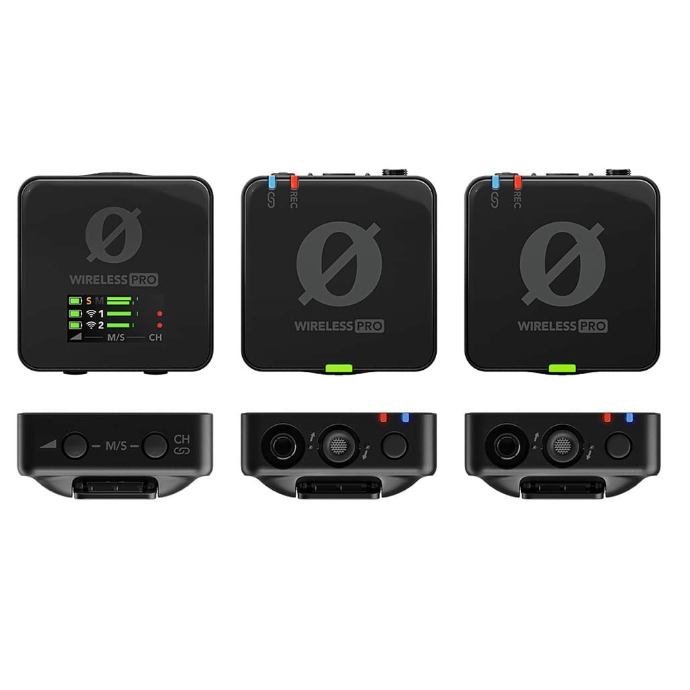 RODE Wireless PRO Microfone/Gravador - eMania Foto e Video