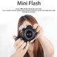 Mini-Flash-Speedlite-Universal-S12L-5600K-para-Cameras-com-Bateria-Interna