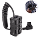 Cabo-Espiral-DC-Dummy-Dupla-Face-Bateria-NP-F550-para-D-Tap-e-USB-C