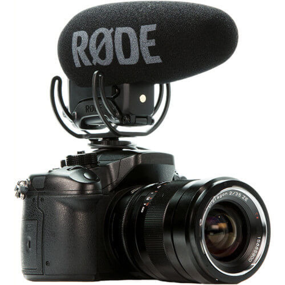Microfone Shotgun Rode VideoMic Pro+ Plus - WorldView