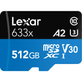 Cartao-MicroSDXC-512Gb-Lexar-Blue-633x-100Mb-s-UHS-I-U2-V30-A2-Classe-10 Cartao-MicroSDXC-512Gb-Lexar-Blue-633x-100Mb-s-UHS-I-U2-V30-A2-Classe-10