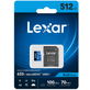Cartao-MicroSDXC-512Gb-Lexar-Blue-633x-100Mb-s-UHS-I-U2-V30-A2-Classe-10 Cartao-MicroSDXC-512Gb-Lexar-Blue-633x-100Mb-s-UHS-I-U2-V30-A2-Classe-10