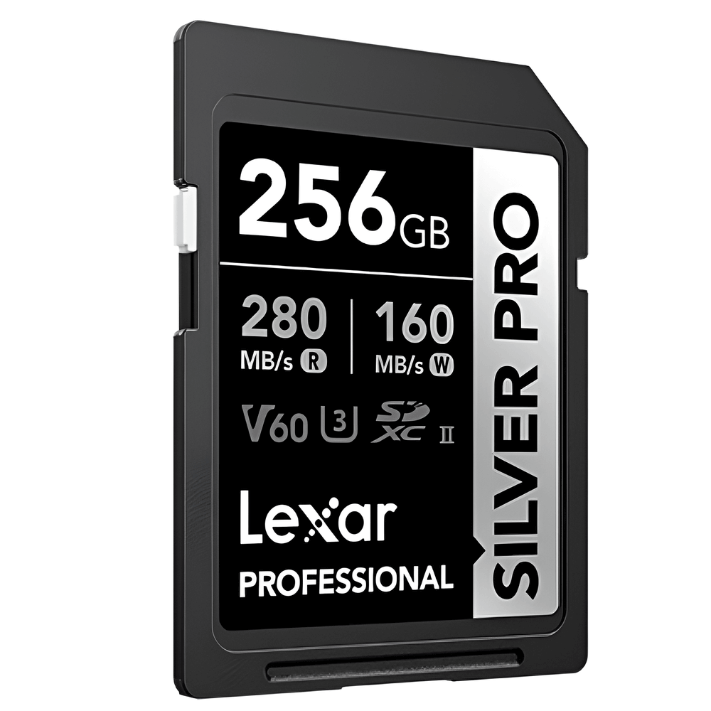 Cartao-SDXC-256Gb-Lexar-Silver-Pro-280Mb-s-4K-UHS-II-V60-U3-Classe-10 Cartao-SDXC-256Gb-Lexar-Silver-Pro-280Mb-s-4K-UHS-II-V60-U3-Classe-10