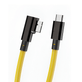 Cabo-USB-C-para-Micro-USB-3.0-Plug-90°-de-5-Gb-s--5-Metros-