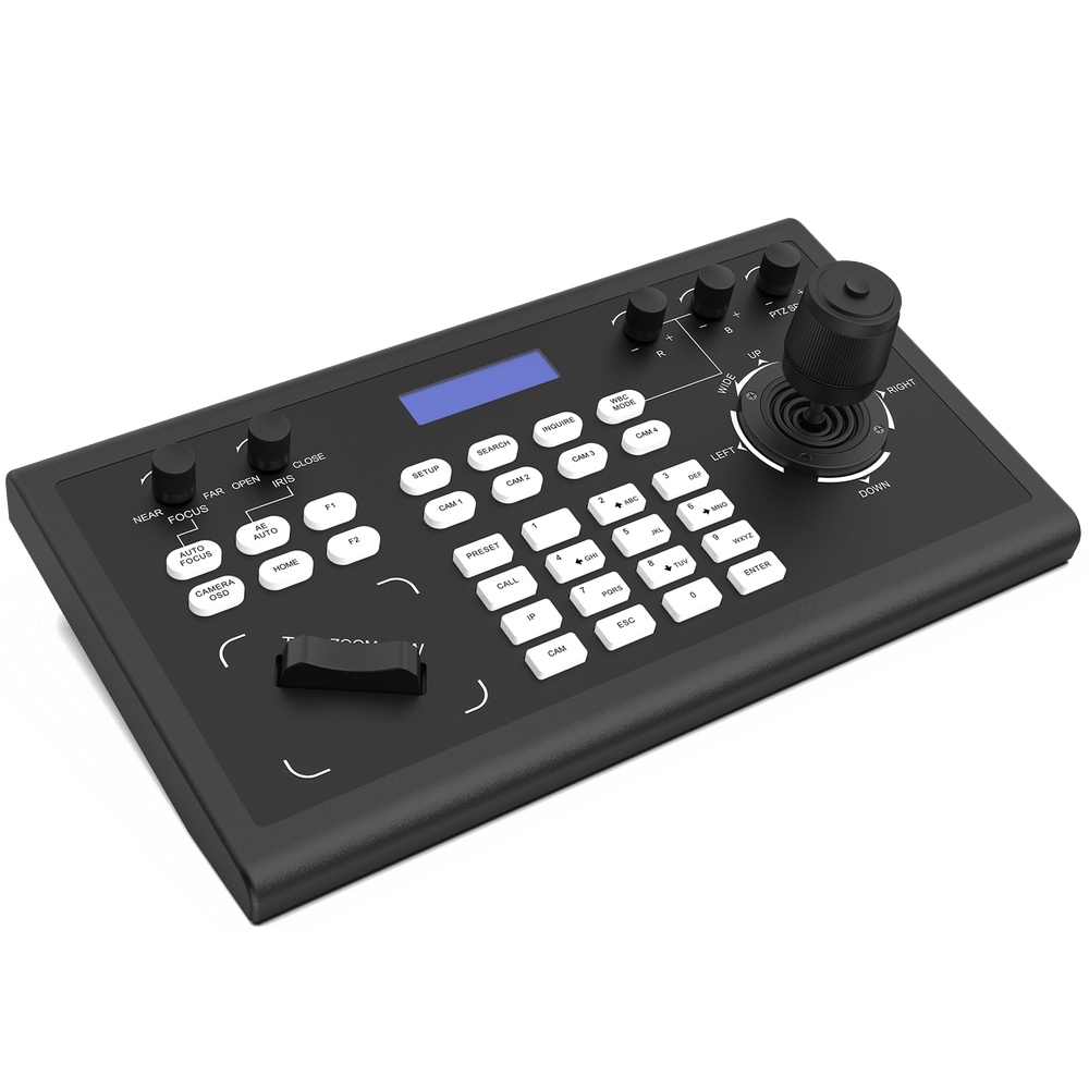 Controladora-Joystick-PTZ-KBD2000-4D-IP-PoE- Controladora-Joystick-PTZ-KBD2000-4D-IP-PoE-
