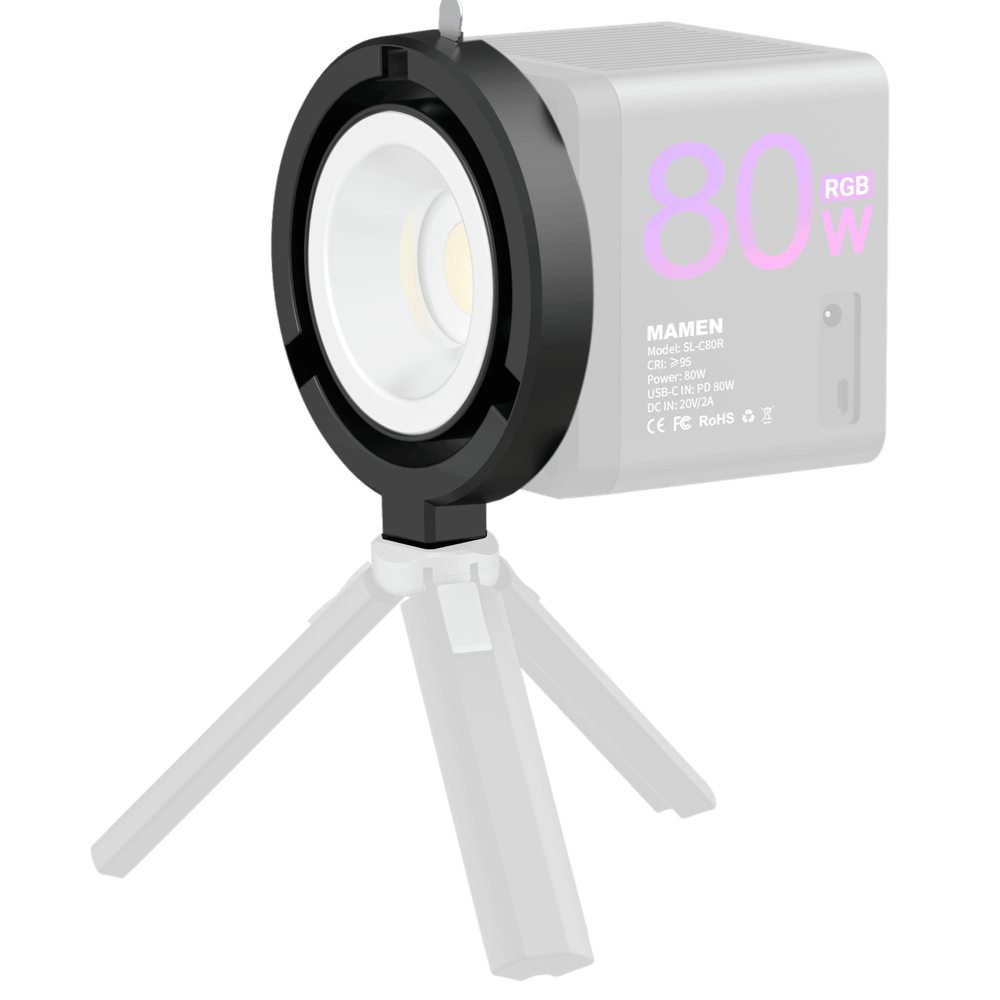 Adaptador-de-Montagem-Bowens-Mamen-PJ10-para-Iluminadores-Mamen-SL-C60R-e-SL-C80R--Mini-Baorong- Adaptador-de-Montagem-Bowens-Mamen-PJ10-para-Iluminadores-Mamen-SL-C60R-e-SL-C80R--Mini-Baorong-