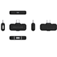 Sistema-4x-Microfones-Hollyland-LARK-MAX-2-Combo-Wireless-para-4-Pessoas-para-Cameras-e-SmartPhones