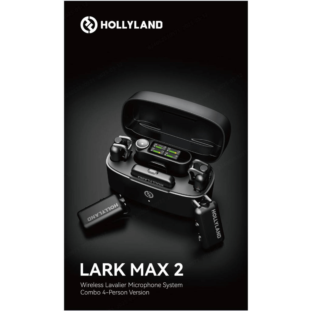 Hollyland Lark Max 2 Combo 4-Person Wireless - eMania Foto e Video