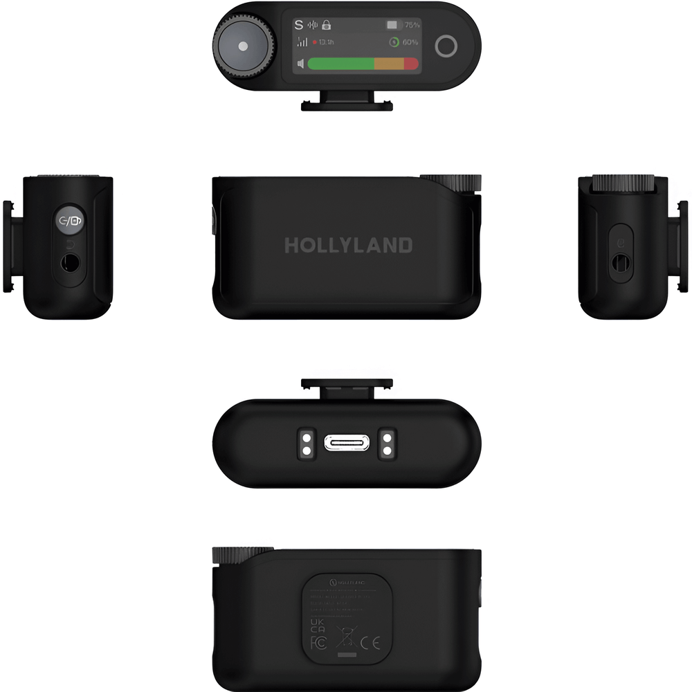 配信機器・PA機器・レコーディング機器 HOLLYLAND Lark Max2 Ultimate Combo HOLLYLAND Lark MAX2 Ultimate Combo ワイヤレスマイクセット [送信機