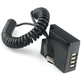 Adaptador-Dummy-PD-CP-W126-Bateria-FujiFilm-NP-W126-Espiral-com-Conector-USB-C