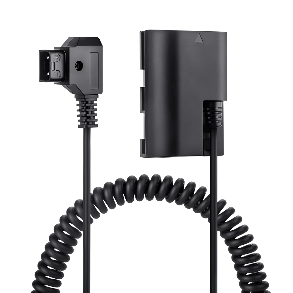 Adaptador-Espiral-DC-DR-E6-Dummy-PD-Bateria-Canon-LP-E6-para-D-Tap Adaptador-Espiral-DC-DR-E6-Dummy-PD-Bateria-Canon-LP-E6-para-D-Tap