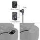 Adaptador-Espiral-DC-DR-E6-Dummy-PD-Bateria-Canon-LP-E6-para-D-Tap