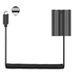 Adaptador-Dummy-PD-CP-W235-Bateria-FujiFilm-NP-W235-Espiral-com-Conector-USB-C