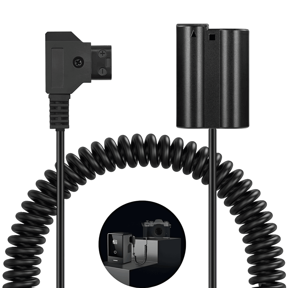 Adaptador-Espiral-DC-Dummy-EP-5B-PD-Bateria-Nikon-EN-EL15-para-D-Tap Adaptador-Espiral-DC-Dummy-EP-5B-PD-Bateria-Nikon-EN-EL15-para-D-Tap
