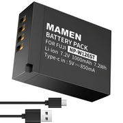 Bateria-Mamen-NP-W126s-USB-C-para-Cameras-FujiFilm