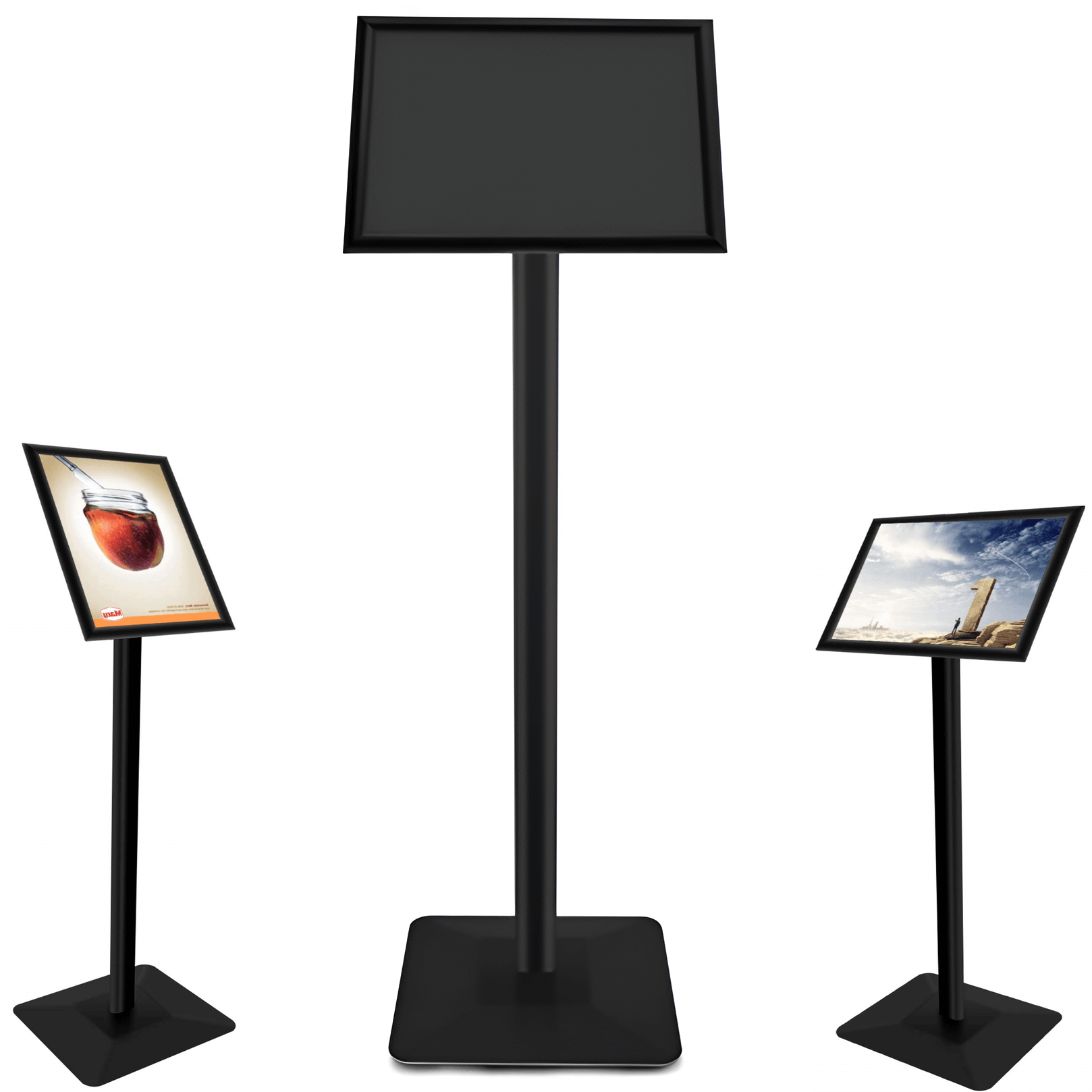 Pedestal Expositor Stand Frame A3 - eMania Foto e Video