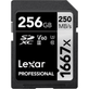 Cartao-SDXC-256Gb-Lexar-Silver-1667x-250Mb-s-UHS-II---V60---U3---Classe-10