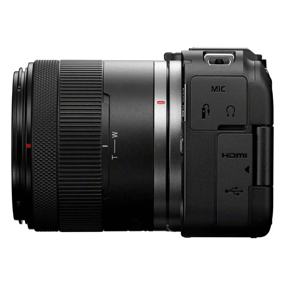 Mirrorless Canon EOS R50V Lente 14-30mm - eMania Foto e Video