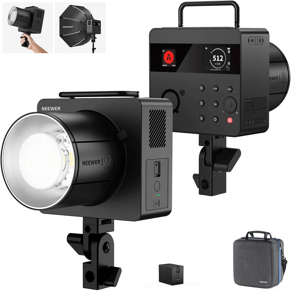 Flash-Neewer-Q6-Estroboscopico-600WS-TTL-Wireless-Bowens Flash-Neewer-Q6-Estroboscopico-600WS-TTL-Wireless-Bowens