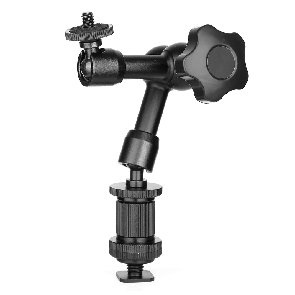 Braco-Magico-Articulado-Mamen-Z6-de-7--com-Sapata-e-Adaptador Braco-Magico-Articulado-Mamen-Z6-de-7--com-Sapata-e-Adaptador