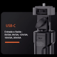 Punho-Handle-Bateria-P77-100w-PD-USB-C-para-Iluminadores-Led-de-Estudio