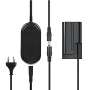 Adaptador-Dummy-com-Acoplador-NP-F550---F570-para-Filmadoras-Monitores-e-Iluminadores--Bivolt-