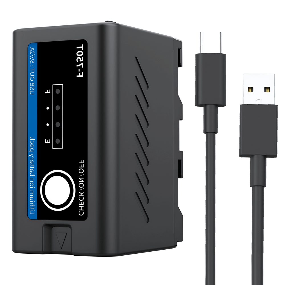 Bateria-NP-F750T--F750-F770--Multifuncional-Led-com-Saida-USB Bateria-NP-F750T--F750-F770--Multifuncional-Led-com-Saida-USB