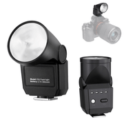 Mini-Flash-Speedlite-Universal-F02-6500K-Cabeca-Redonda-para-Cameras