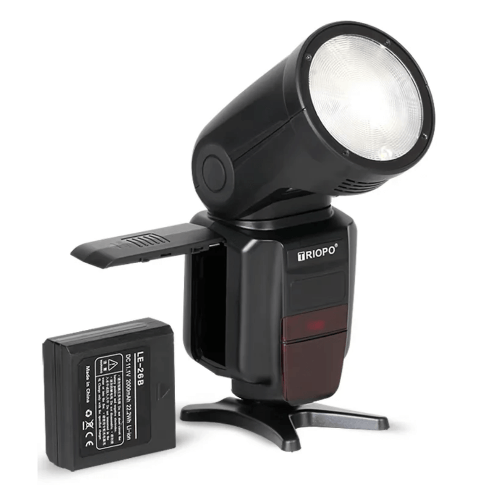 Flash-Triopo-R1-TTL-Cabeca-Redonda-76WS-Wireless-para-Cameras-Canon-e-Nikon Flash-Triopo-R1-TTL-Cabeca-Redonda-76WS-Wireless-para-Cameras-Canon-e-Nikon