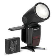 Flash-Triopo-R1-TTL-Cabeca-Redonda-76WS-Wireless-para-Cameras-Canon-e-Nikon
