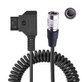 Cabo-Espiral-D-Tap-para-Hirose-4Pin-Gravadores-Zoom-F8---F4-e-Sound-Devices