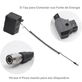 Cabo-Espiral-D-Tap-para-Hirose-4Pin-Gravadores-Zoom-F8---F4-e-Sound-Devices