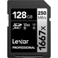 Cartao-SDXC-128Gb-Lexar-Silver-1667x-250Mb-s-UHS-II---V60---U3---Classe-10