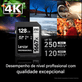 Cartao-SDXC-128Gb-Lexar-Silver-1667x-250Mb-s-UHS-II---V60---U3---Classe-10
