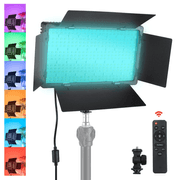 Painel-Iluminador-LED-U600-Pro-RGB-Video-Light-40W-Controle-Remoto-e-Fonte--Bivolt-