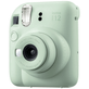 Kit-Camera-Instantanea-FujiFilm-Instax-Mini-12-Verde-Mermaid-com-Bolsa-e-Pack-10-Filmes