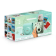 Kit-Camera-Instantanea-FujiFilm-Instax-Mini-12-Verde-Mermaid-com-Bolsa-e-Pack-10-Filmes