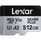Cartao-MicroSDXC-512Gb-Lexar-Silver-Plus-Profissional-4K-205Mb-s-UHS-I---V30---U3---A2---Classe-10 Cartao-MicroSDXC-512Gb-Lexar-Silver-Plus-Profissional-4K-205Mb-s-UHS-I---V30---U3---A2---Classe-10
