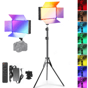 Painel-Iluminador-LED-U800-Pro-RGB-Bi-Color-50W-Video-Light-Controle-Tripe-e-Fonte--Bivolt-