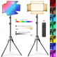 Painel-Iluminador-LED-U600-Pro-RGB-Bi-Color-40W-Video-Light-Controle-Tripe-e-Fonte--Bivolt-